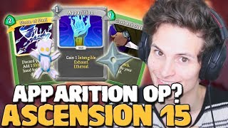 Slay The Spire - Silent Duvu Doll 1800+ Score - Apparition OP? | Ascension 15