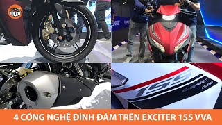 4 CÔNG NGHỆ ĐÌNH ĐÁM giúp Yamaha Exciter 155 VVA vượt lên mọi đối thủ (Exciter 155 Hightlights)