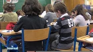 Recueillement à l'école Velpeau.