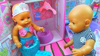 Куклы Беби Бон. Кукла Катя и Кукольный Домик Baby Born. Беби бон Макс ищет свой дом