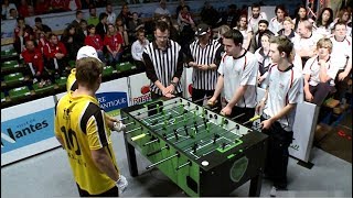 【テーブルサッカー】卓上で繰り広げられるアツい試合?【テーブルスポーツ】