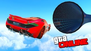 ПРОЛЕТЕТЬ 1000 КМ ДО ТРУБЫ ВЫСОКО В НЕБЕСАХ - ГОНКИ GTA 5 - КАРТЫ НА ПРОХОЖДЕНИЕ