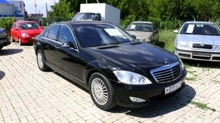 2007 Мерседес-Бенц S450/W221. Обзор (интерьер, экстерьер, двигатель).