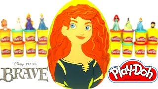 Huevo Sorpresa Gigante de Mérida de Valiente en Español de Plastilina Play Doh
