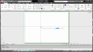 Impressão do projeto arquitetônico no layout - Curso AutoCAD Plotagem - Aula 6.2 - cadguru