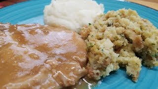 Crock pot - Smothered Pork Chops