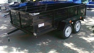 грузовой двухосьный прицеп для легковых авто