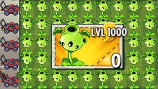 REPEATER Level 1000 Power Up in Plants vs Zombies 2