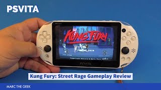 PSVita Kung Fury: Street Rage Gameplay Review