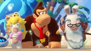 Mario + Rabbids - Donkey Kong Adventure DLC - Side Eye Boss Fight