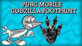 Godzilla Footprint | PUBG MOBILE | Prash Gaming