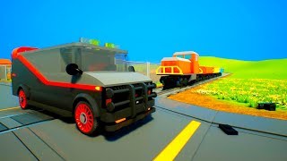 Black Truck Not stop railroads locomotive - Brick Rigs