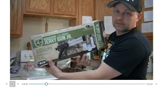 How To Make Deer Jerky In A Dehydrator! Weston Supply Jerky GUN!