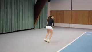 Alisa Kourkine College Tennis Video Schoolyear 2014