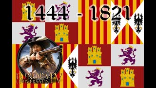 Europa Universalis IV - Spain (Castile) | TIMELAPSE