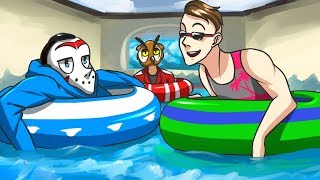 Gmod Hide and Seek Fun - Pool Party! (Garry's Mod Funny Moments)