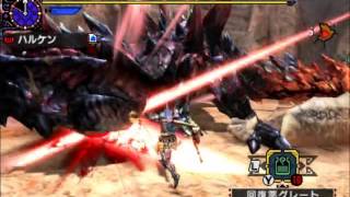 【MHX】 集会所☆6 ディノバルド ランス ソロ 03'29"48