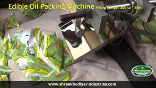 pouch packing machine, edible oil packing machine