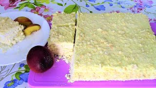 Перед этим лакомством никто не устоит! Самый вкусный ВОЗДУШНЫЙ ТОРТ безе без выпечки за 15 минут.
