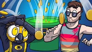 Unlucky Coins! - Gmod Deathrun Funny Moments: St Patrick's Day Edition!