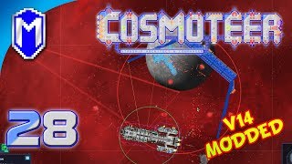Fighting The Armada With ABH Weapons - Let's Play Cosmoteer v14 Mods Gameplay Ep 28