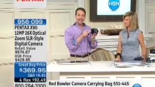 PENTAX X90 12MP 26X Optical Zoom SLR-Style Digital Camera