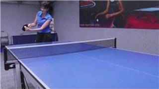 Table Tennis : Top Spin Forehand in Ping Pong