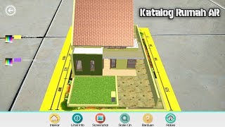 Demo Aplikasi Augmented Reality Katalog Rumah AR Android