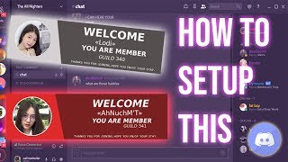 How to set Welcomer Bot in Discord!! Very easily 2019 Tutorial (PC & Phone)