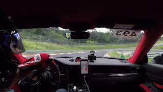 991 GT2 RS NURBURGRING BTG 7.12 with traffic and small rain
