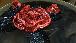 EMBROIDERY SEQUINS and beads | ВЫШИВКА ПАЙЕТКАМИ и бисером