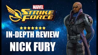 Nick Fury 7 Star In-Depth Review - Marvel Strike Force