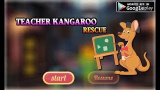 Teacher Kangaroo Rescue walkthrough AVMGames.