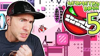 THE CLUBSTEP DUBSTEP // Completing 5 Demons in One Video [#9] [GEOMETRY DASH]