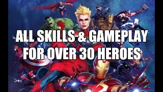 All Skills & Gameplay for over 30 Characters - Marvel Ultimate Alliance 3