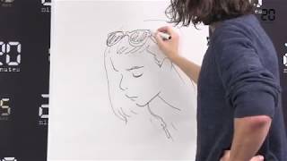 Angoulême 2018: Bastien Vivès dessine en direct chez «20 Minutes»