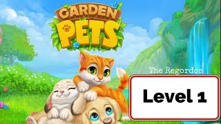 Garden Pets Puzzle Level 1 - No Boosters