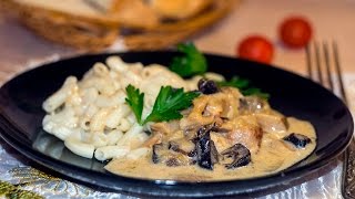 НЕРЕАЛЬНО ВКУСНО! ? Мясо в сметанном соусе в грибами на сковороде ? ПРОВЕРЕННЫЙ РЕЦЕПТ!
