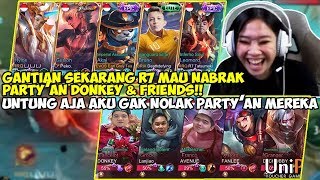 SUMPAH PARTY RRQ EMANG HOBI NABRAK TEMEN! SAMPAI DONKEY PUN DI TABRAK!