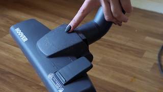 Тестирование  контейнерного пылесоса  Hoover Reactiv