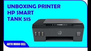 Unboxing Printer HP Smart Tank 515 Wireless All-in-One Indonesia ( 4K )
