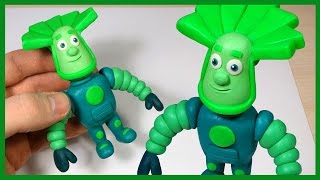 Лепим фиксика Папуса из пластилина. Fixiki in plasticine.