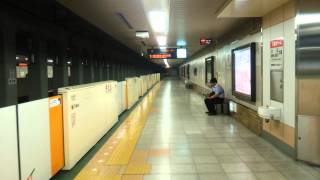 【札幌市営地下鉄】　東西線　東札幌駅構内風景（Sapporo Subway Tozai Line Higashi Station campus landscape）