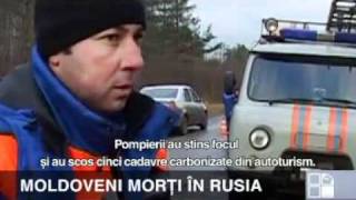 Doi moldoveni au ars de vii într-un accident rutier în Rusia