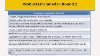 CMS Presents: The DMEPOS Competitive Bidding Program: What You Need to Know