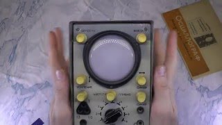 А что внутри :) Осциллограф ЛО-70 1975 год обзор, разборка, тест