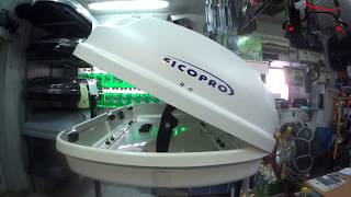 Боксы на крышу автомобиля. Обзор автобокса FicoPro Husky XXL (Фико Про Хаски).