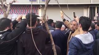 Tehran, Rafsanjani funeral - Protest Free Political prisoners In Iran