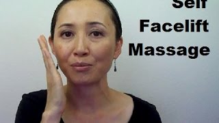 Anti-Aging Facelift Massage | How to Get Rid of Face Fat | Tanaka Method - Massage Monday #203