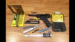 Демпфер и новый глюк пневматического пистолета KWC KMB 41DHN (LUGER P08 PARABELLUM)